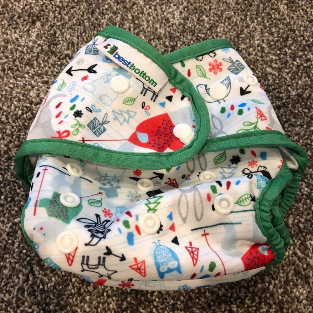 Best bottom winter christmas diaper.